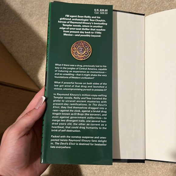 The Devil’s Elixir by Raymond Khoury handbook cover - Picture 3 of 6